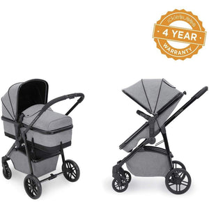 Ickle bubba Moon 2 - in - 1 Carrycot & Pushchair - Space Grey - Clearance - For Your Little One
