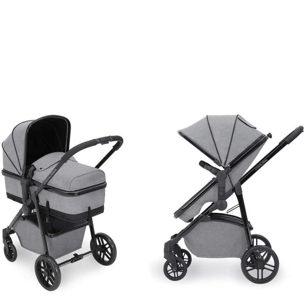 Ickle bubba Moon 2 - in - 1 Carrycot & Pushchair - Space Grey - Clearance - For Your Little One