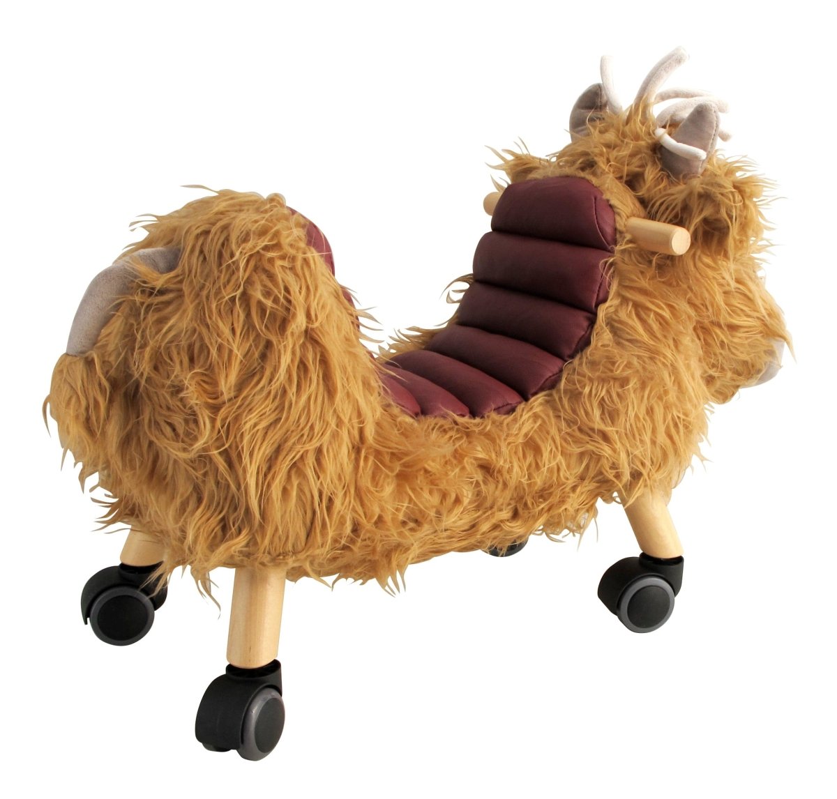 Little Bird Told Me Hubert Highland Cow Ride On - For Your Little One