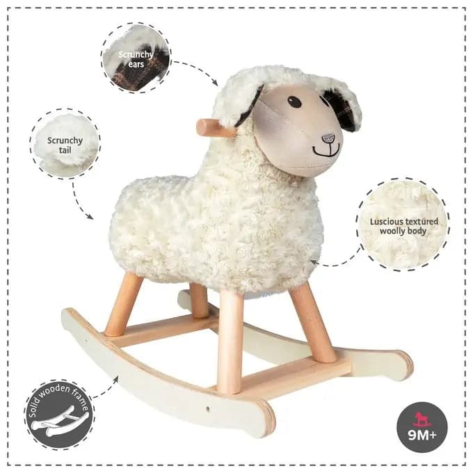 Little Bird Told Me Lambert Rocking Sheep - For Your Little One