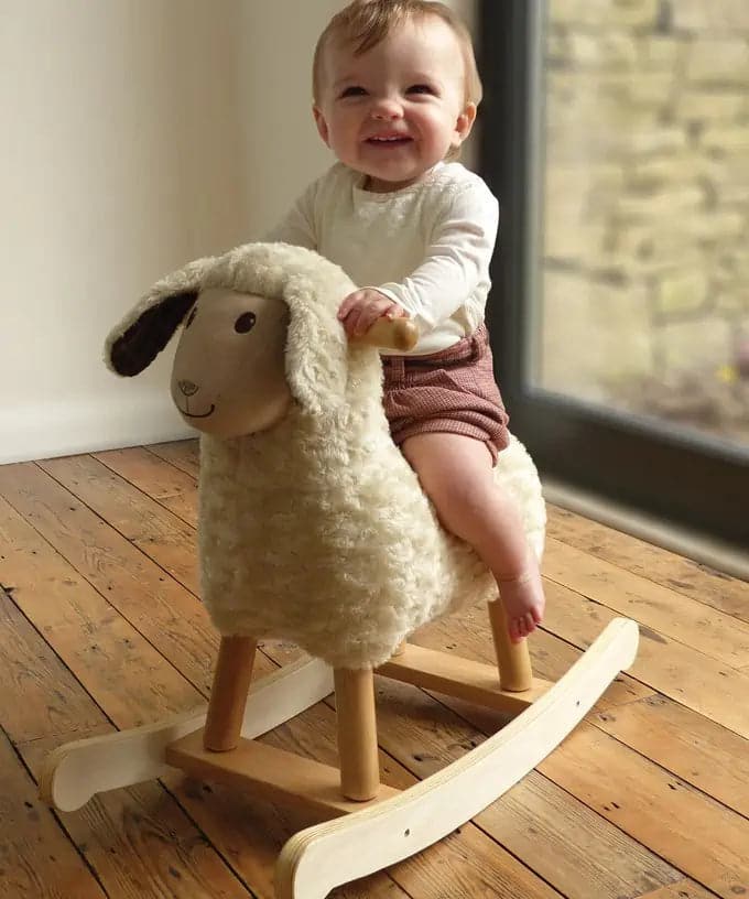 Little Bird Told Me Lambert Rocking Sheep - For Your Little One