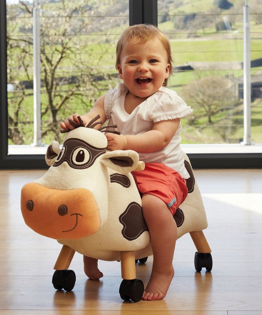 Little Bird Told Me Moobert Cow Ride On Toy - For Your Little One