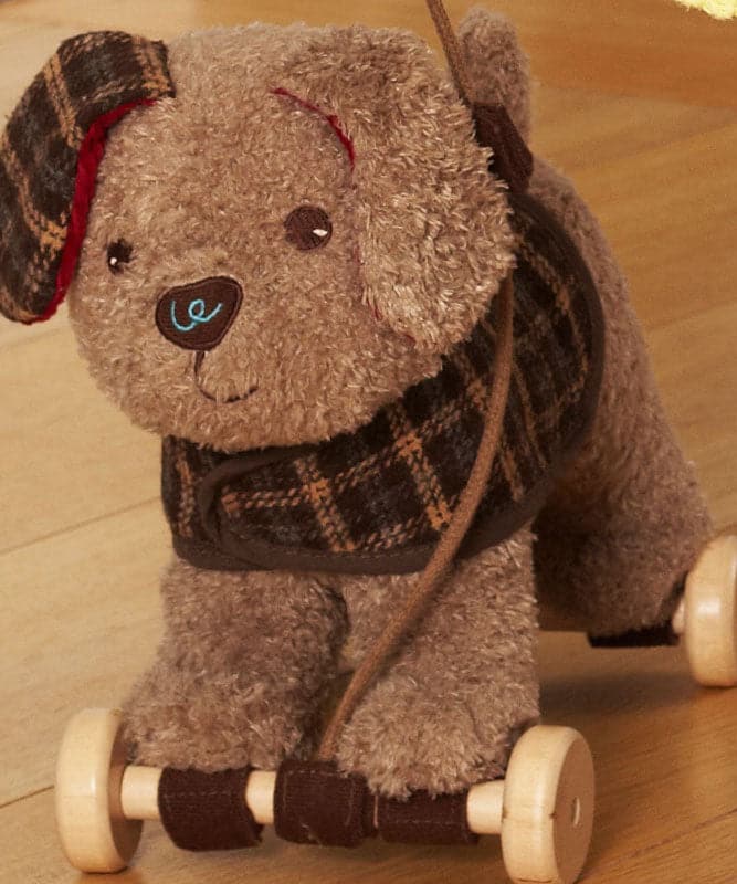 Little Bird Told Me Percy Pup Pull Along Toy - For Your Little One