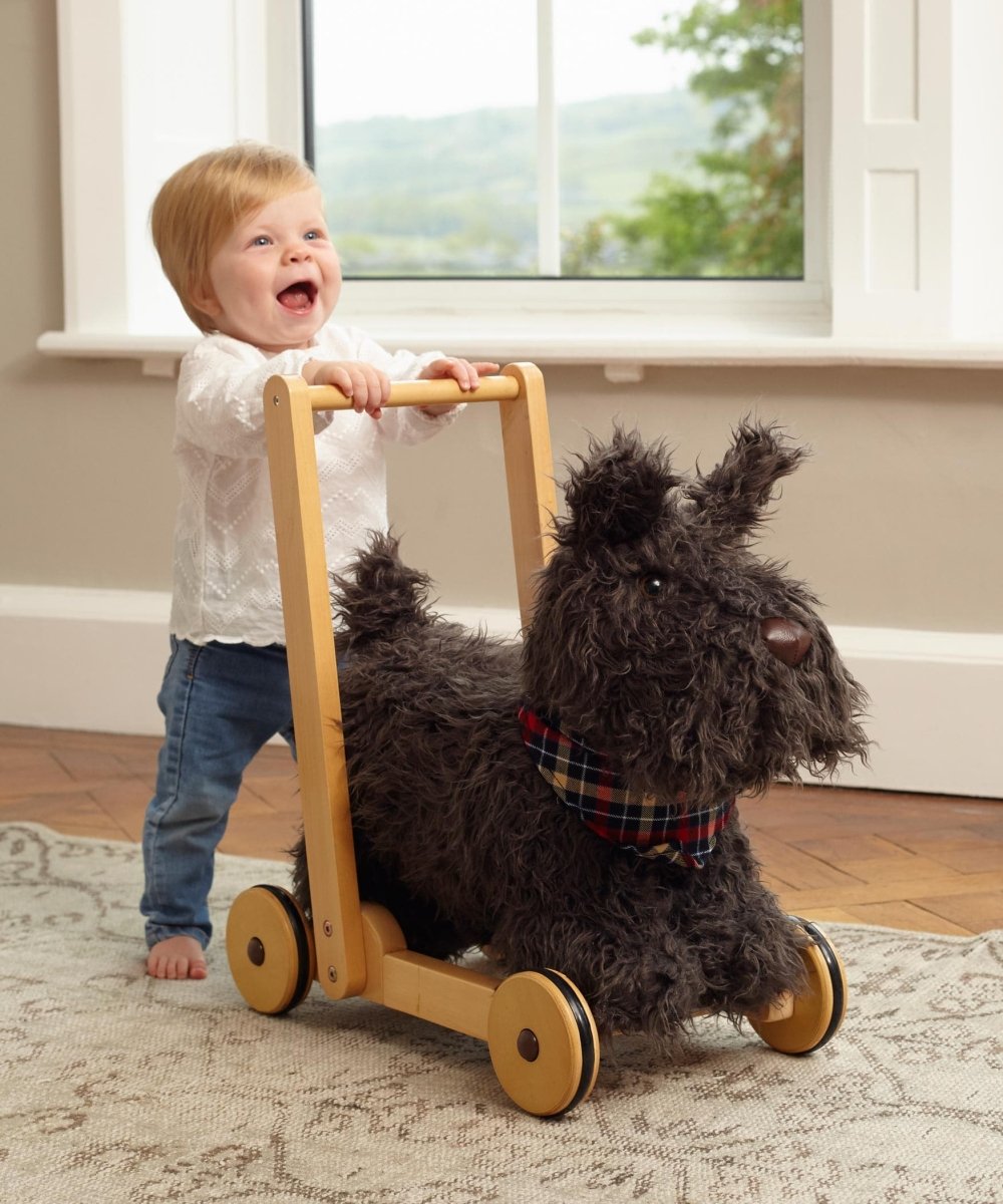 Little Bird Told Me Scottie Dog Baby Walker / Push Along - For Your Little One