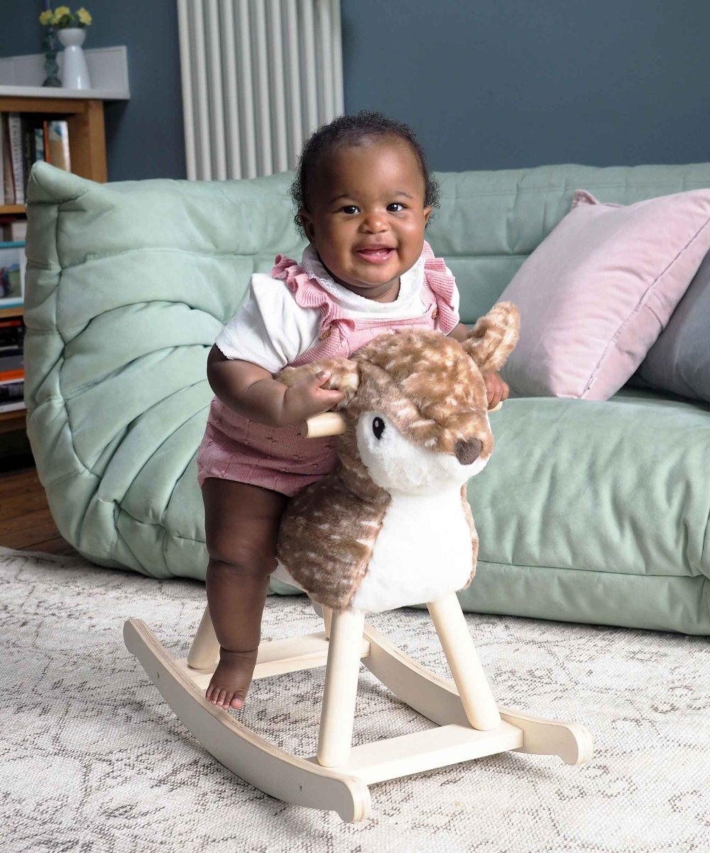 Little Bird Told Me Willow Rocking Deer - For Your Little One