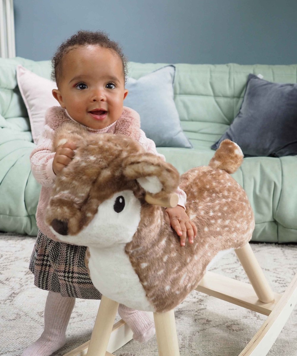 Little Bird Told Me Willow Rocking Deer - For Your Little One