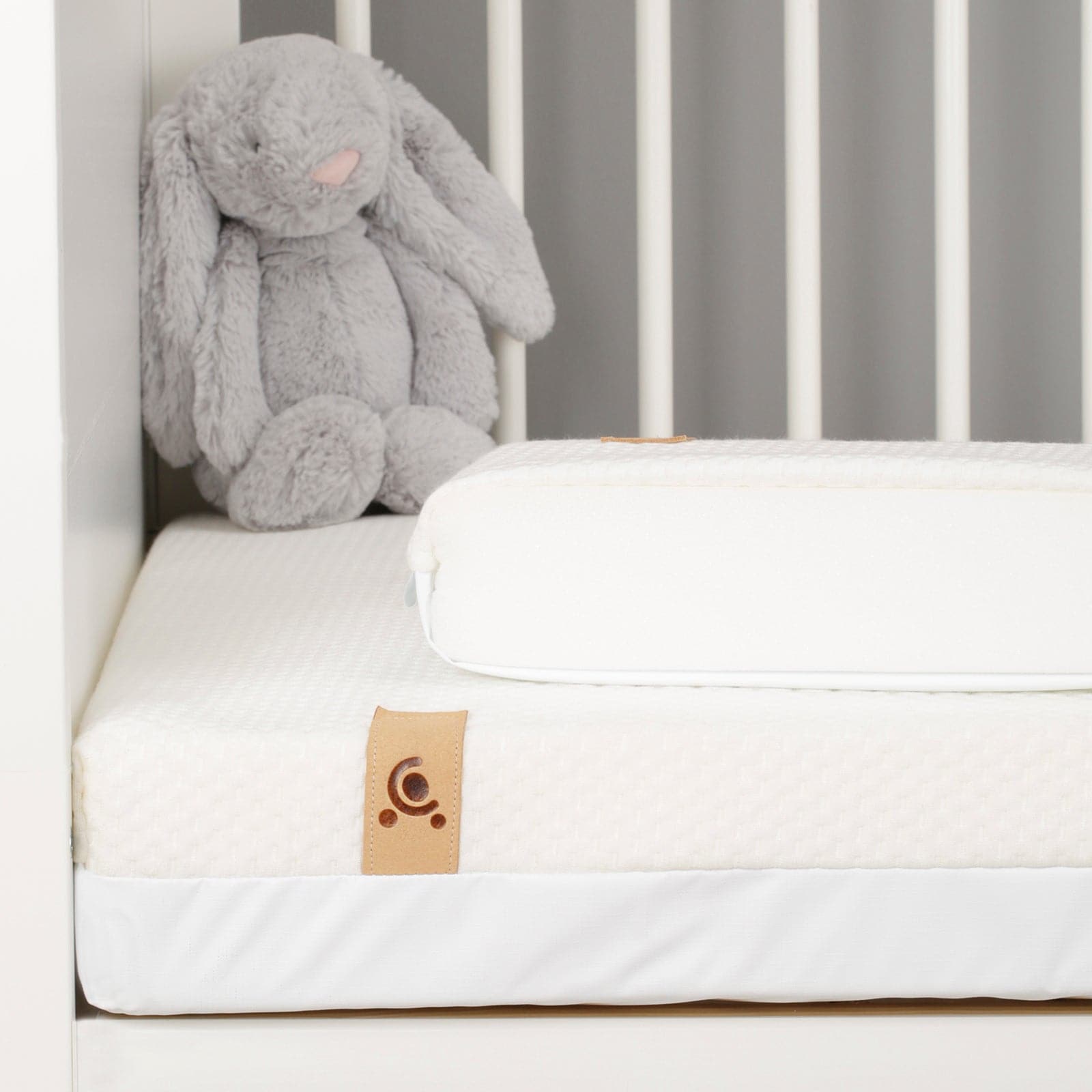 Cuddleco Lullaby Hypo-Allergenic Bamboo Foam Cot Bed Mattress 140 x 70cm   