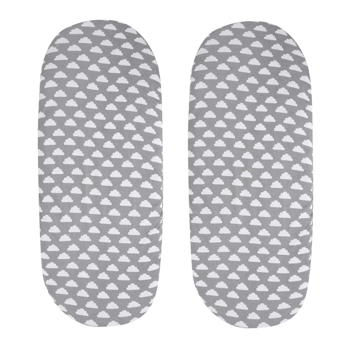 Moses Basket Jersey Fitted Sheet 100% Cotton - Pack Of 2 - For Your Little One