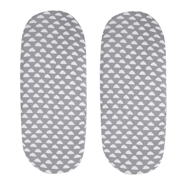 Moses Basket Jersey Fitted Sheet 100% Cotton - Pack Of 2 - For Your Little One