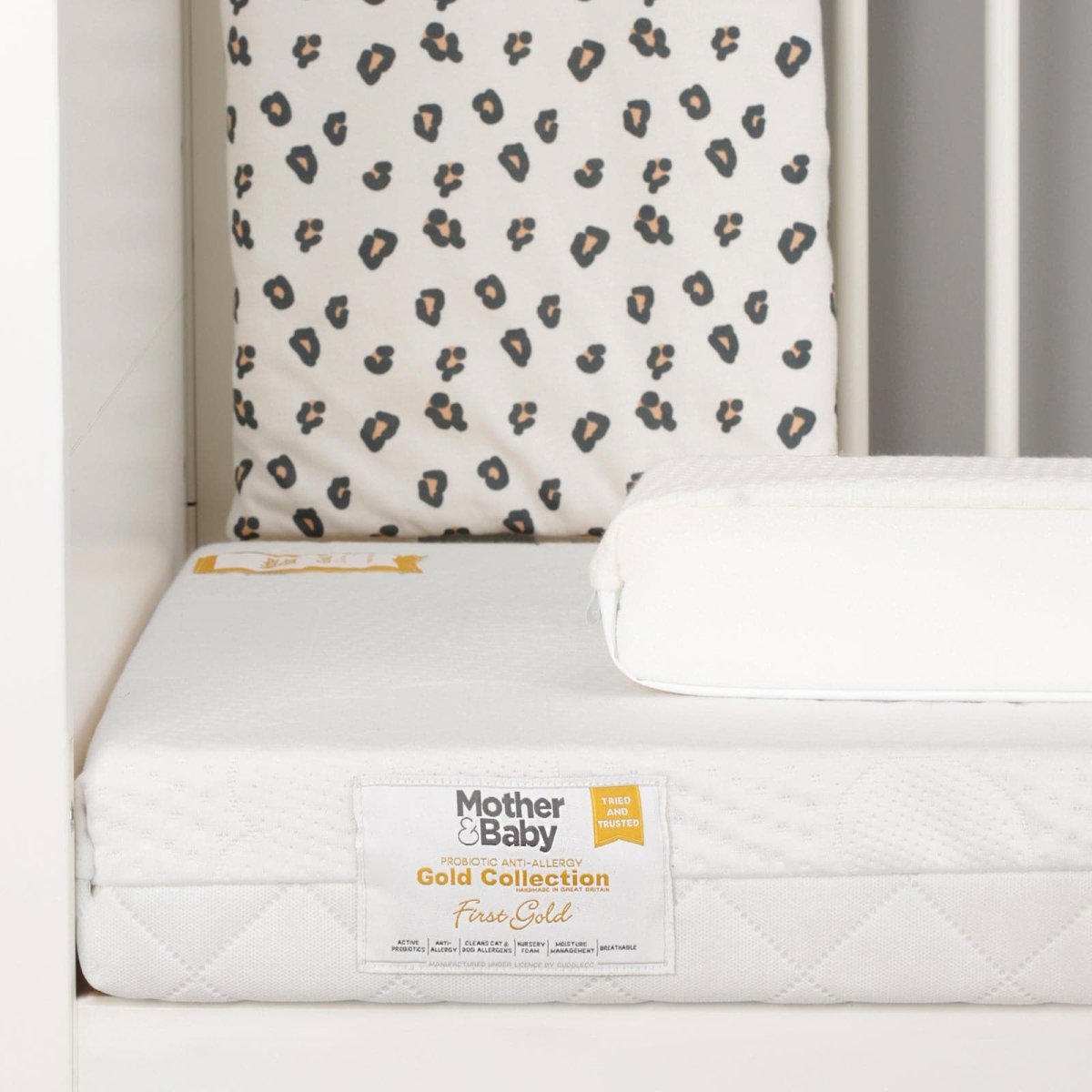 Mother & Baby First Gold Anti - Allergy Foam Cot Bed Mattress 140 x 70cm - For Your Little One