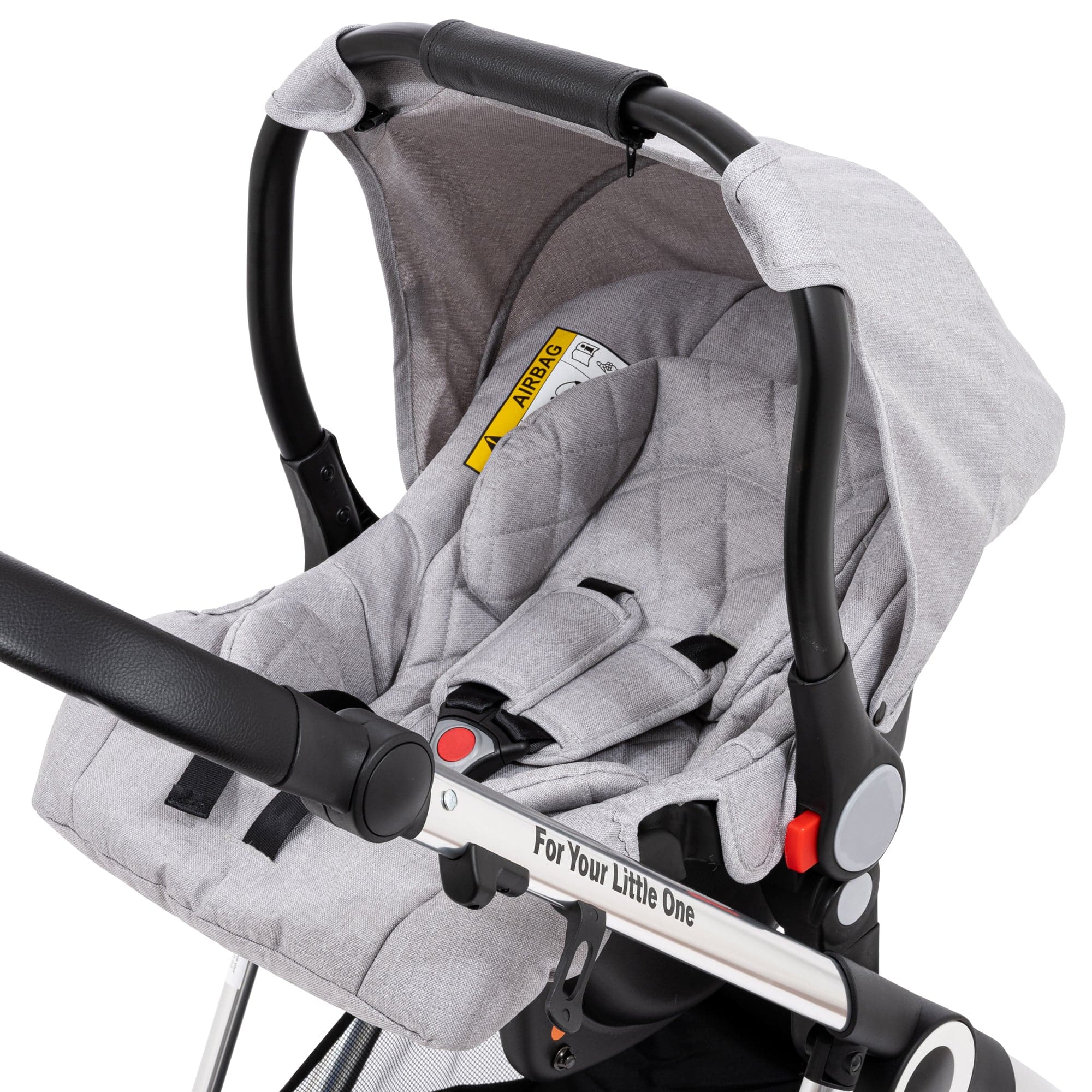 The Million Dreams Chome Edition 3 In 1 Travel System - Argenti Grey -  | For Your Little One