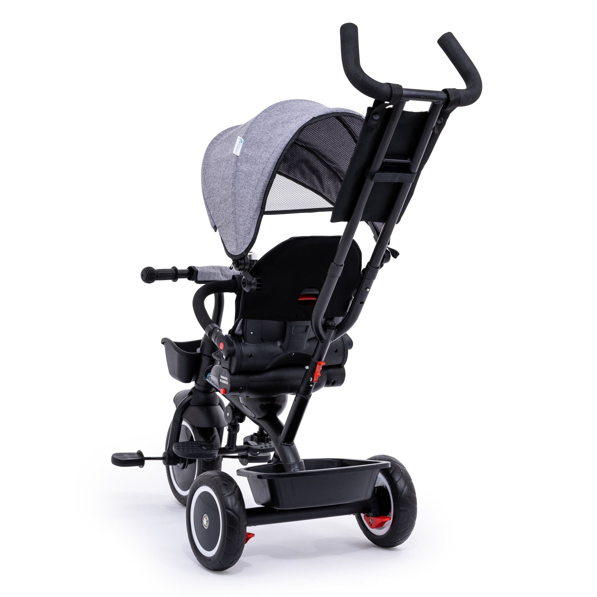 Ordered - There's lots of good reviews for this Kinderkraft Tricycle ASTON,  Baby Push Trike, Kids First Bike, Pushchair, Free Wheel Functions, with Sun  Canopy, Parent Handle, Footrest, Accessories, Bag, Cup Holder