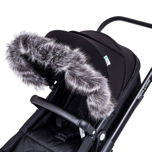 Pram Fur Hood Trim Attachment for Pushchair - For Your Little One