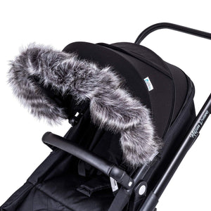 Pram Fur Hood Trim Attachment for Pushchair Compatible with Zooper - For Your Little One
