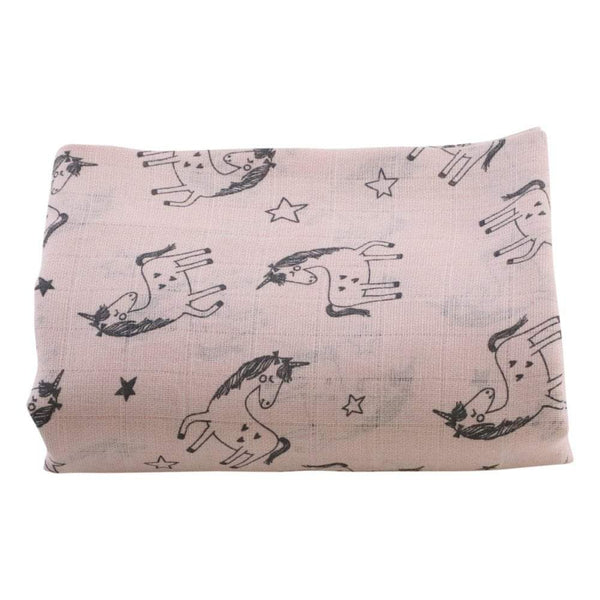 Printed Muslin Squares 100% Cotton 80x80cm - For Your Little One