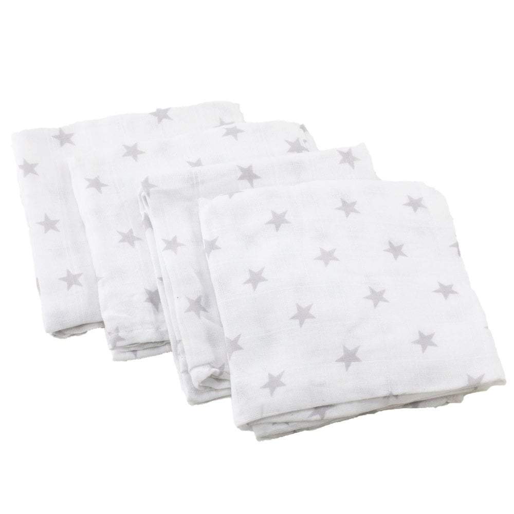 Printed Muslin Squares 100% Cotton 80x80cm - For Your Little One