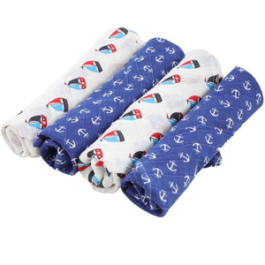 Printed Muslin Squares 100% Cotton 80x80cm - For Your Little One