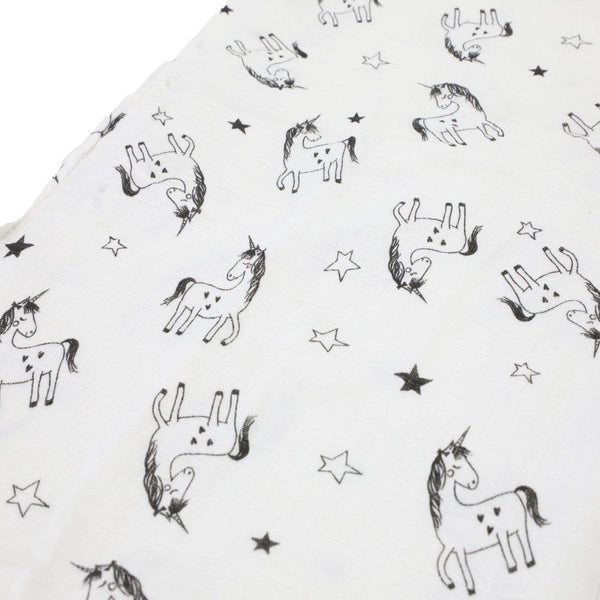 Printed Muslin Squares 100% Cotton 80x80cm - For Your Little One