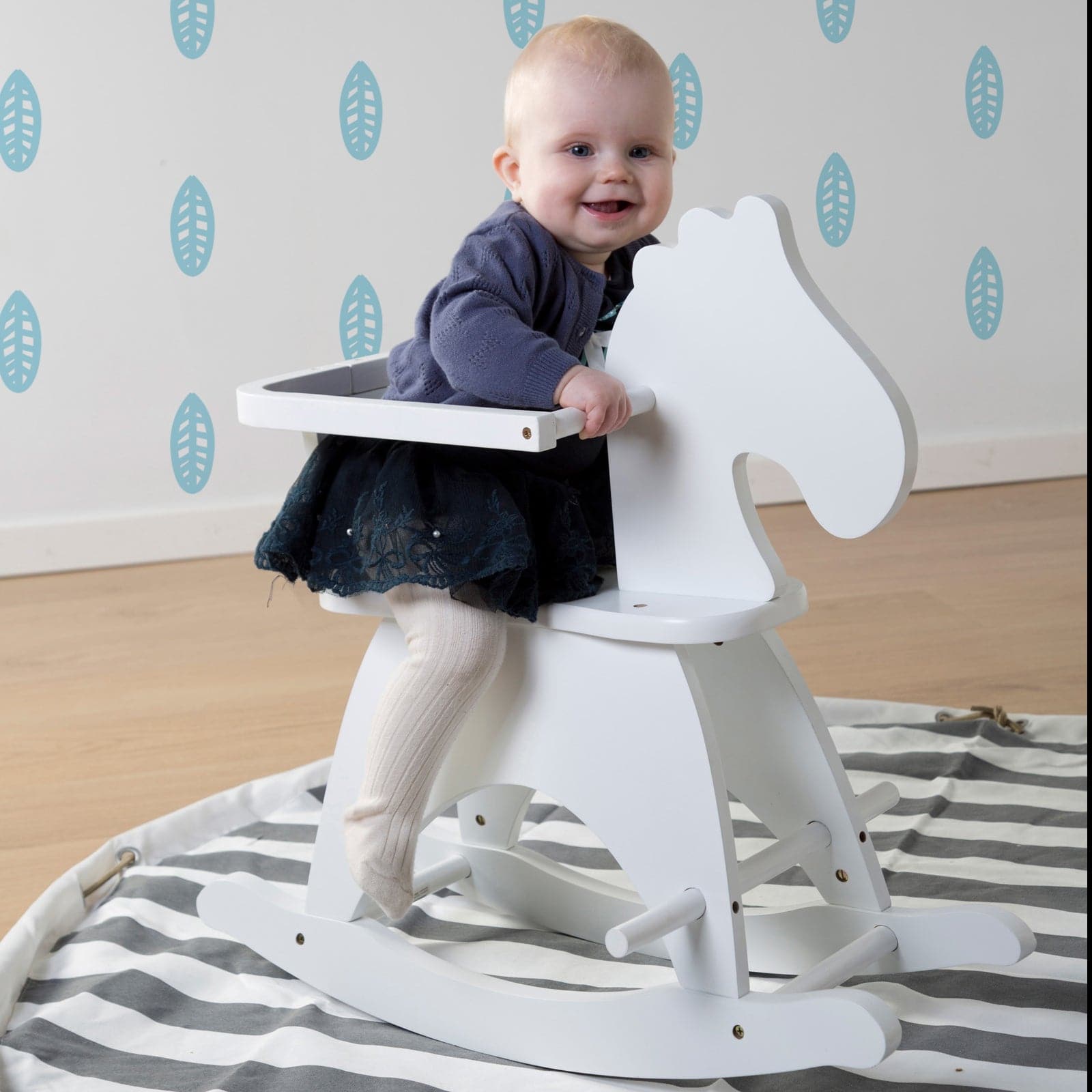 Childhome Rocking Horse White -  | For Your Little One