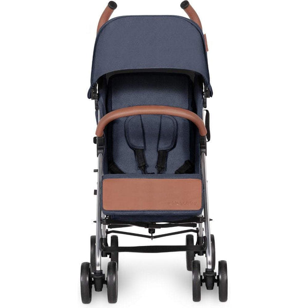 Stock Clearance - Ickle bubba Discovery Prime Stroller (Denim Blue on Silver) - For Your Little One