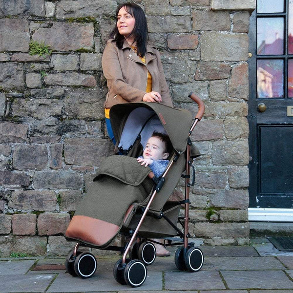 Stock Clearance - Ickle bubba Discovery Prime Stroller (Denim Blue on Silver) - For Your Little One