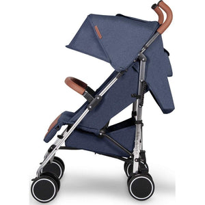 Stock Clearance - Ickle bubba Discovery Prime Stroller (Denim Blue on Silver) - For Your Little One