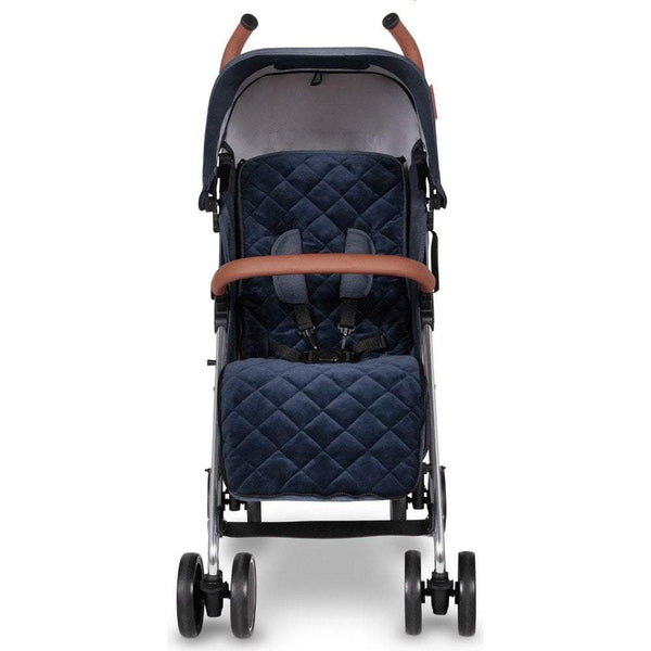 Stock Clearance - Ickle bubba Discovery Prime Stroller (Denim Blue on Silver) - For Your Little One
