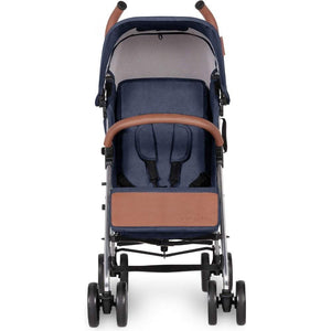 Stock Clearance - Ickle bubba Discovery Prime Stroller (Denim Blue on Silver) - For Your Little One