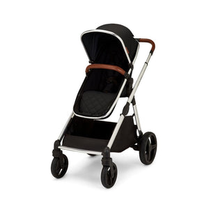 **Stock Clearance** Ickle Bubba Eclipse 2 In 1 Carrycot & Pushchair - Chrome / Jet Black / Black Handle - For Your Little One