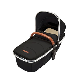 **Stock Clearance** Ickle Bubba Eclipse 2 In 1 Carrycot & Pushchair - Chrome / Jet Black / Black Handle - For Your Little One