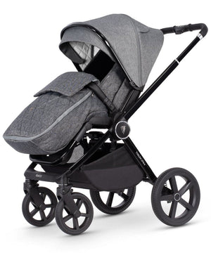 Stock Clearance - Venicci Tinum Upline 2 In 1 Pram Pushchair - Slate Grey - For Your Little One