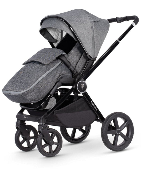 Stock Clearance - Venicci Tinum Upline 2 In 1 Pram Pushchair - Slate Grey - For Your Little One