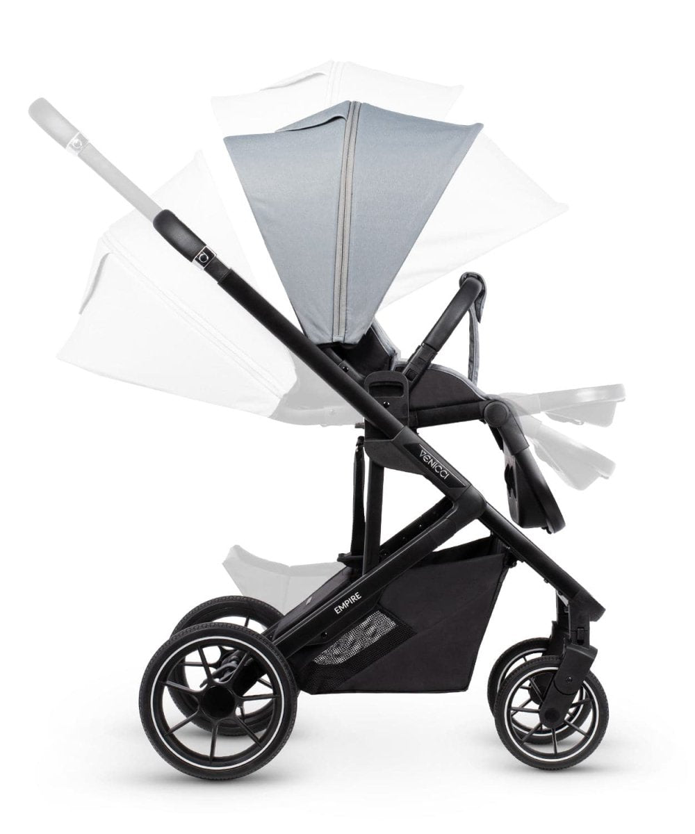 Venicci Empire Pushchair + Accessory Pack - Urban Grey - For Your Little One