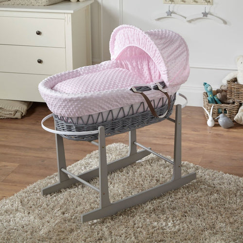 Wicker Baby Moses Basket With Stand - For Your Little One