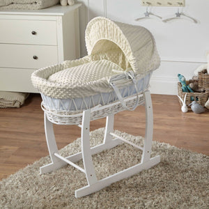 Wicker Baby Moses Basket With Stand - For Your Little One
