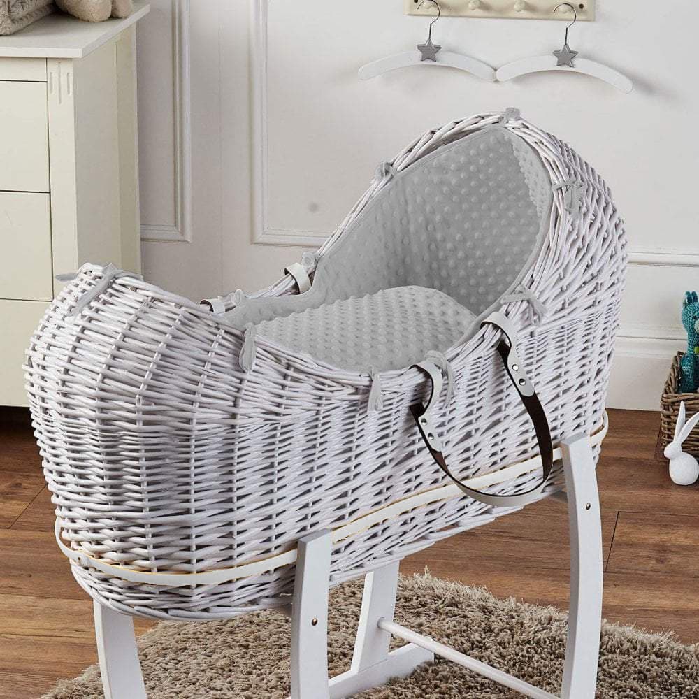 Wicker Pod Baby Deluxe Moses Basket - For Your Little One